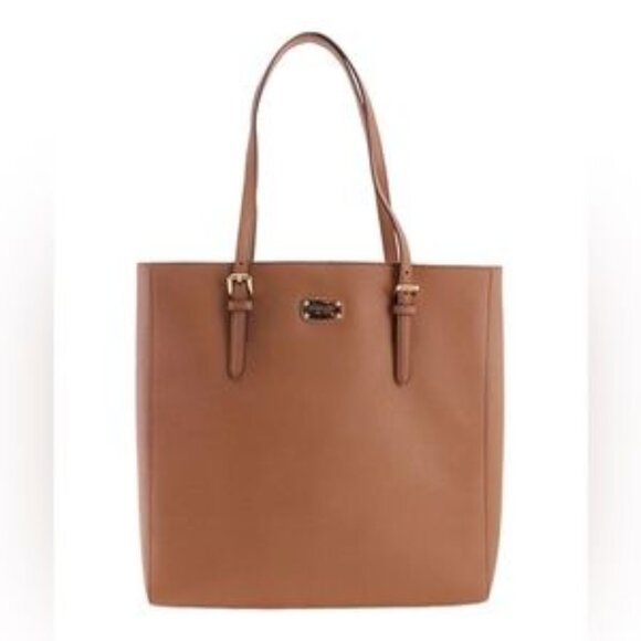 Michael Kors Jet Set Large Leather Travel Tote NWT - Picture 1 of 9